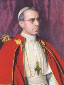  <a href="/recent-popes/#papapioxii​/" title="Papież Święty Pius XII, Wielki">Papież Święty Pius XII, Wielki <i>Pastor Angélicus</i><br><br>Czytaj więcej
